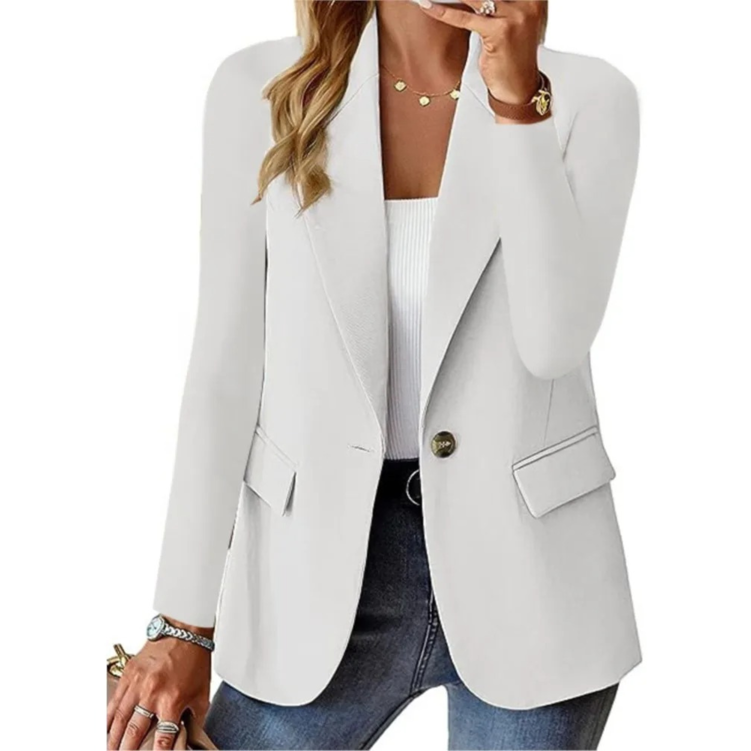 Vivienne | Tailored Long Sleeve Blazer