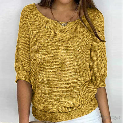 Eunice™ - Relaxed Premium Knit Top