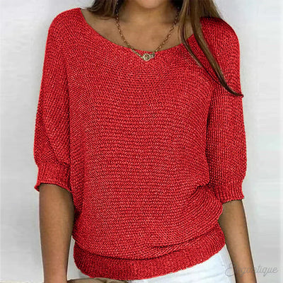 Eunice™ - Relaxed Premium Knit Top